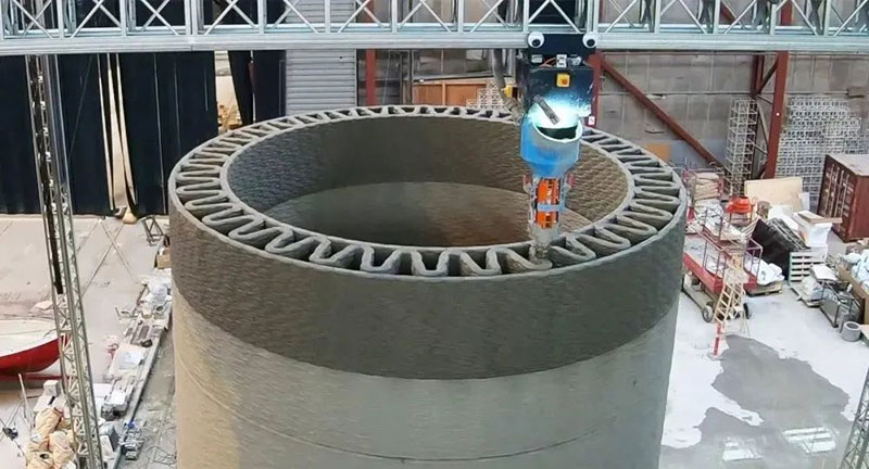 3D打印混凝土正在改變建筑行業(yè)